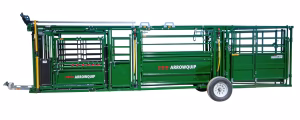Arrowquip 7508 Series Portable Chute With Alley And Tub