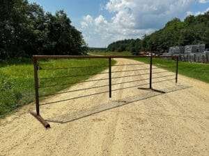 5′ Freestanding Panel (3/4” Sucker Rod)