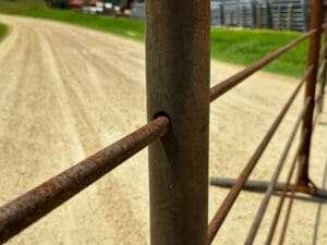 5′ Freestanding Panel (3/4” Sucker Rod)