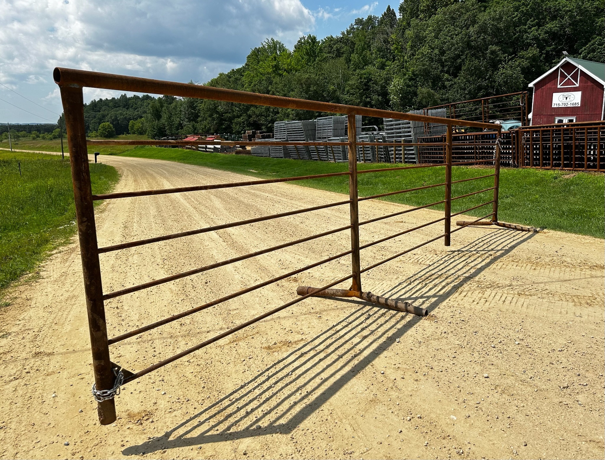 6' Freestanding Panel (1'' Sucker Rod)