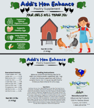BOR Addi’s Hen Enhance 2.5lb Bag