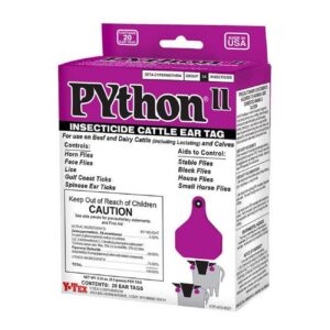 106816 Python II Insecticide Cattle Ear Tags