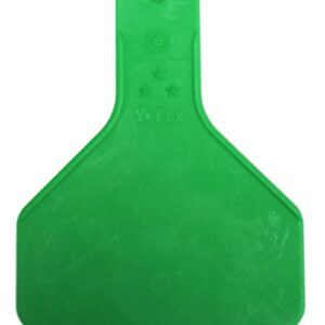 3 Star All American Y-Tex Cow Eartags (25ct) Blank Identification Cattle Green