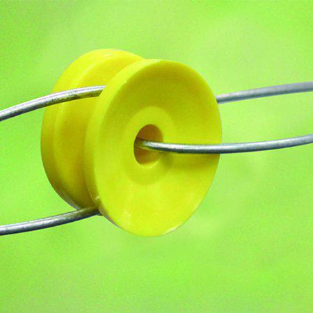 Patriot Corner Bobbin Insulator- Yellow
