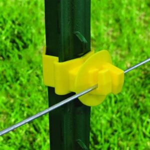 Patriot T-Post Claw Insulator Yellow