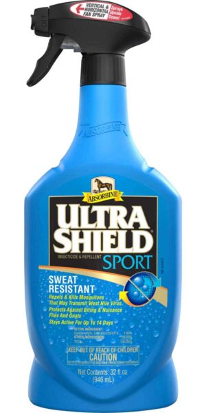 Absorbine Ultra Shield Sport Blue Fly Spray 32oz