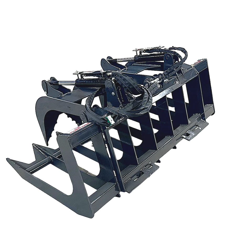 Stout Skid Steer Brush and Root Grapple 66-9 With Skid Steer Quick Attach - Image 12