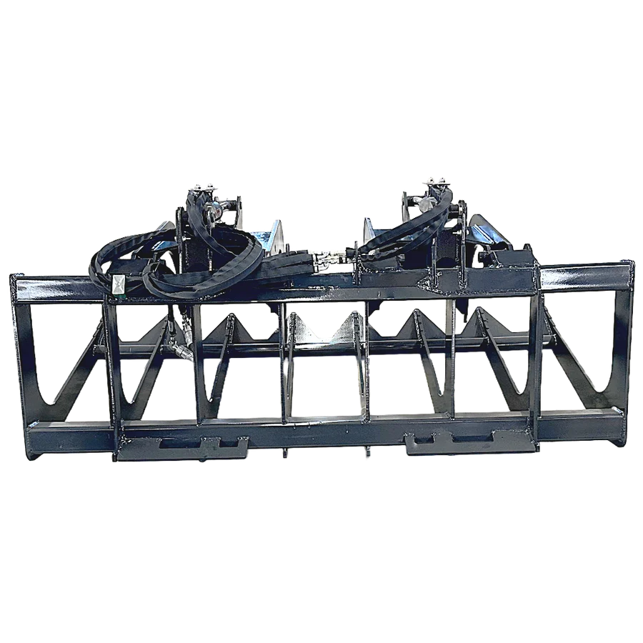 Stout Skid Steer Brush and Root Grapple 66-9 With Skid Steer Quick Attach - Image 8