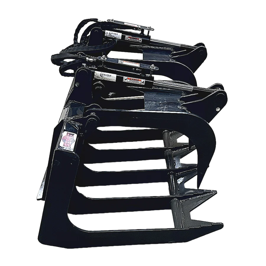 Stout Skid Steer Brush and Root Grapple 66-9 With Skid Steer Quick Attach - Image 10