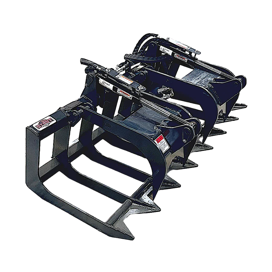 Stout Skid Steer Brush and Root Grapple 66-9 With Skid Steer Quick Attach - Image 11