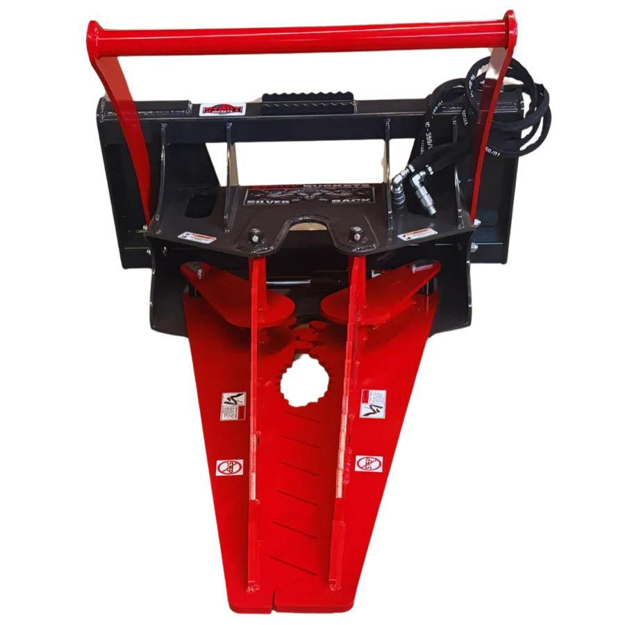 Stout Silverback Tree and Post Puller with skid steer quick attach - Image 12