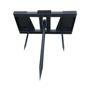 Stout Skid Steer HD Round Bale Spear with Skid Steer Quick Attach