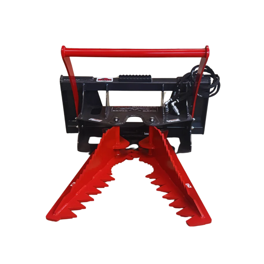Stout Silverback Tree and Post Puller with skid steer quick attach - Image 8