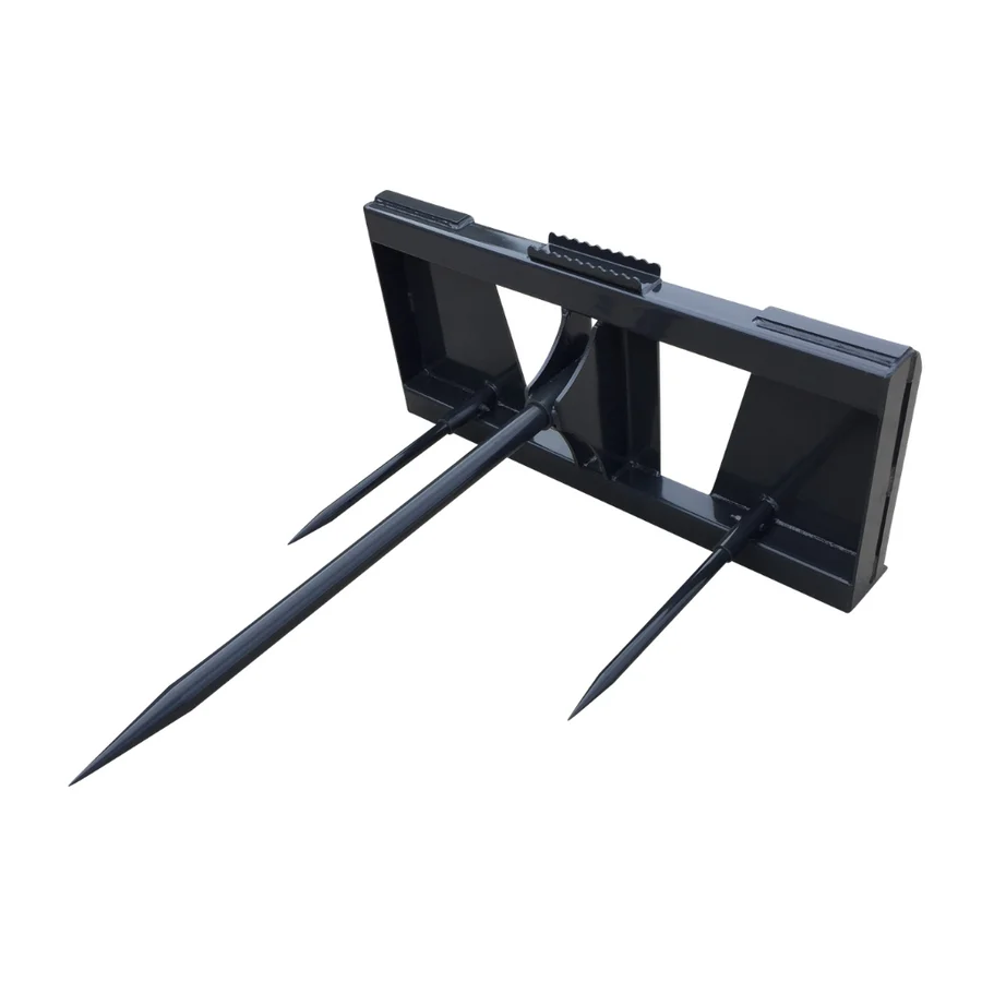 Stout Skid Steer HD Round Bale Spear with Skid Steer Quick Attach - Image 3