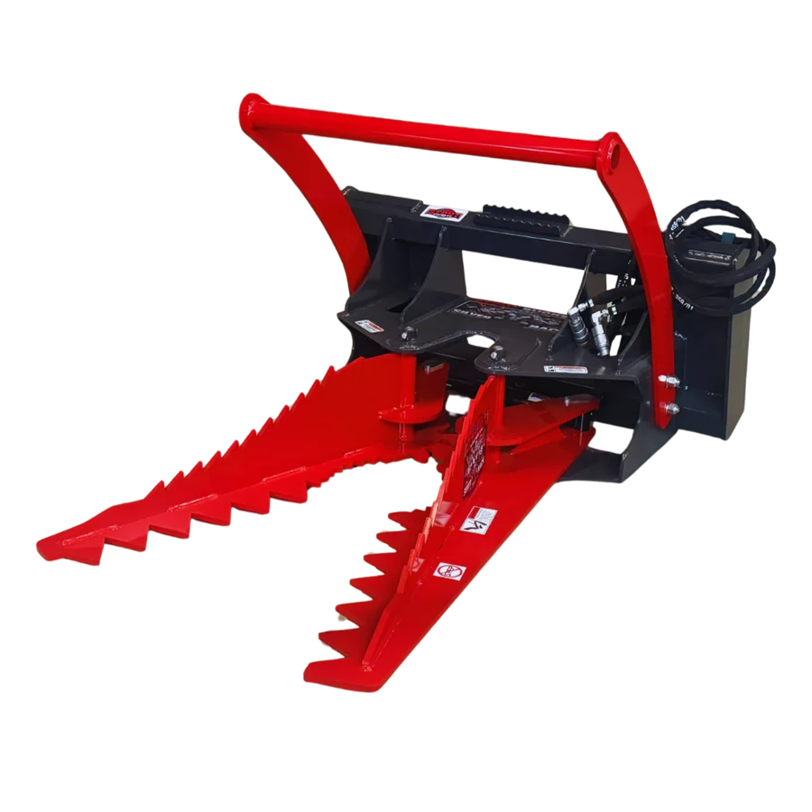 Stout Silverback Tree and Post Puller with skid steer quick attach - Image 3