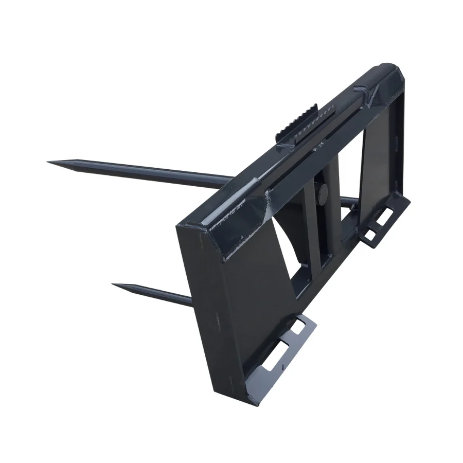 Stout Skid Steer HD Round Bale Spear with Skid Steer Quick Attach - Image 4