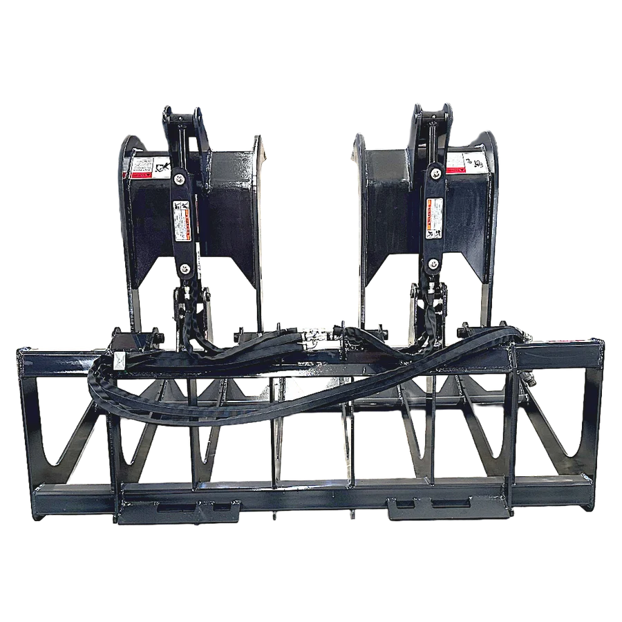 Stout Skid Steer Brush and Root Grapple 66-9 With Skid Steer Quick Attach - Image 7