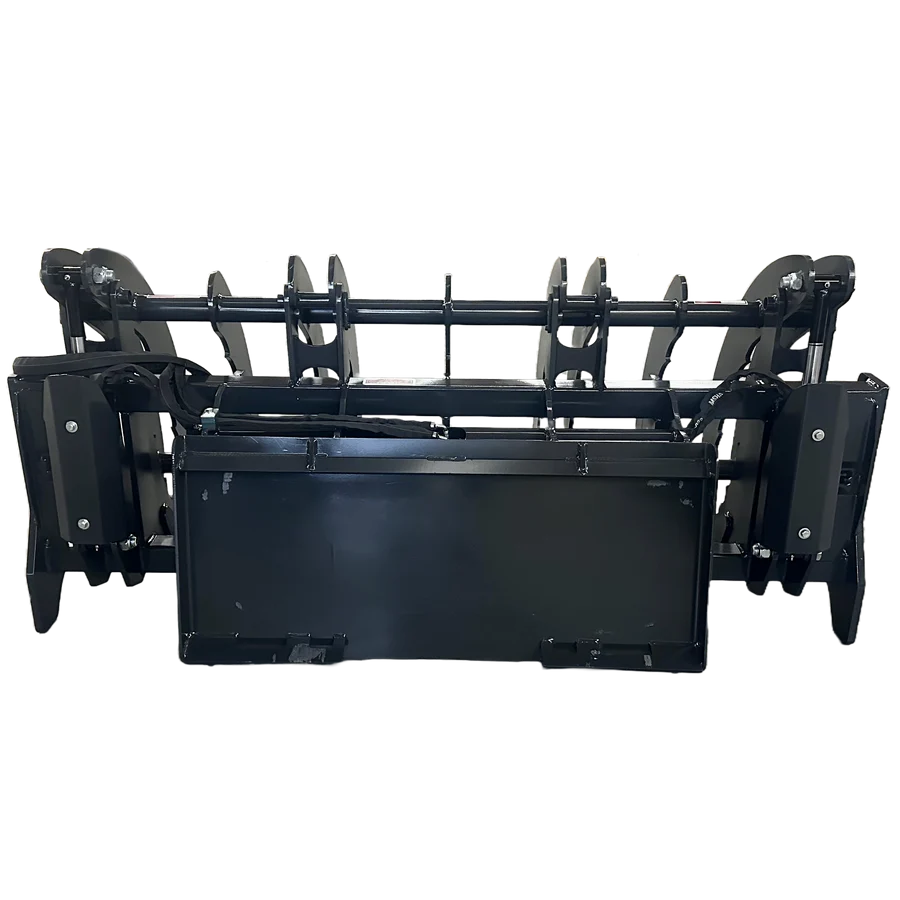 Stout Skid Steer XHD Root Rake Clam Grapple With Single Grapple and Skid Steer Quick Attach - Image 13