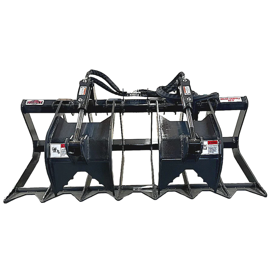 Stout Skid Steer Brush and Root Grapple 66-9 With Skid Steer Quick Attach - Image 6