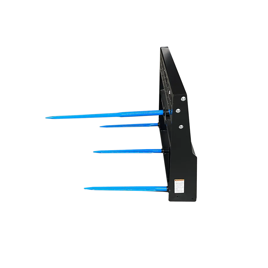 Stout Pro Skid Steer 4 Tine Round Bale Spear with Skid Steer Quick Attach - Image 7