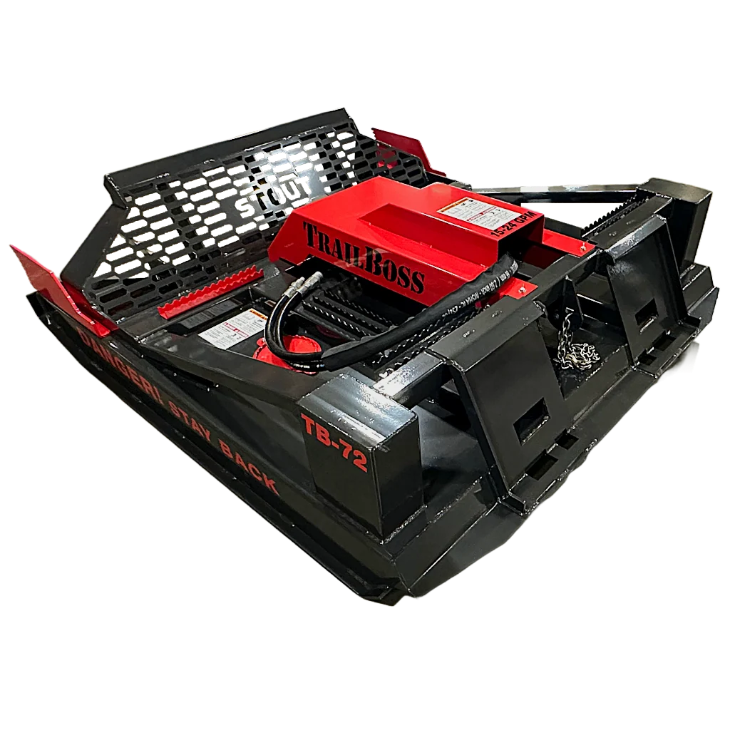 Stout TrailBoss 72" Brush Cutter with Skid Steer Quick Attach - Image 7