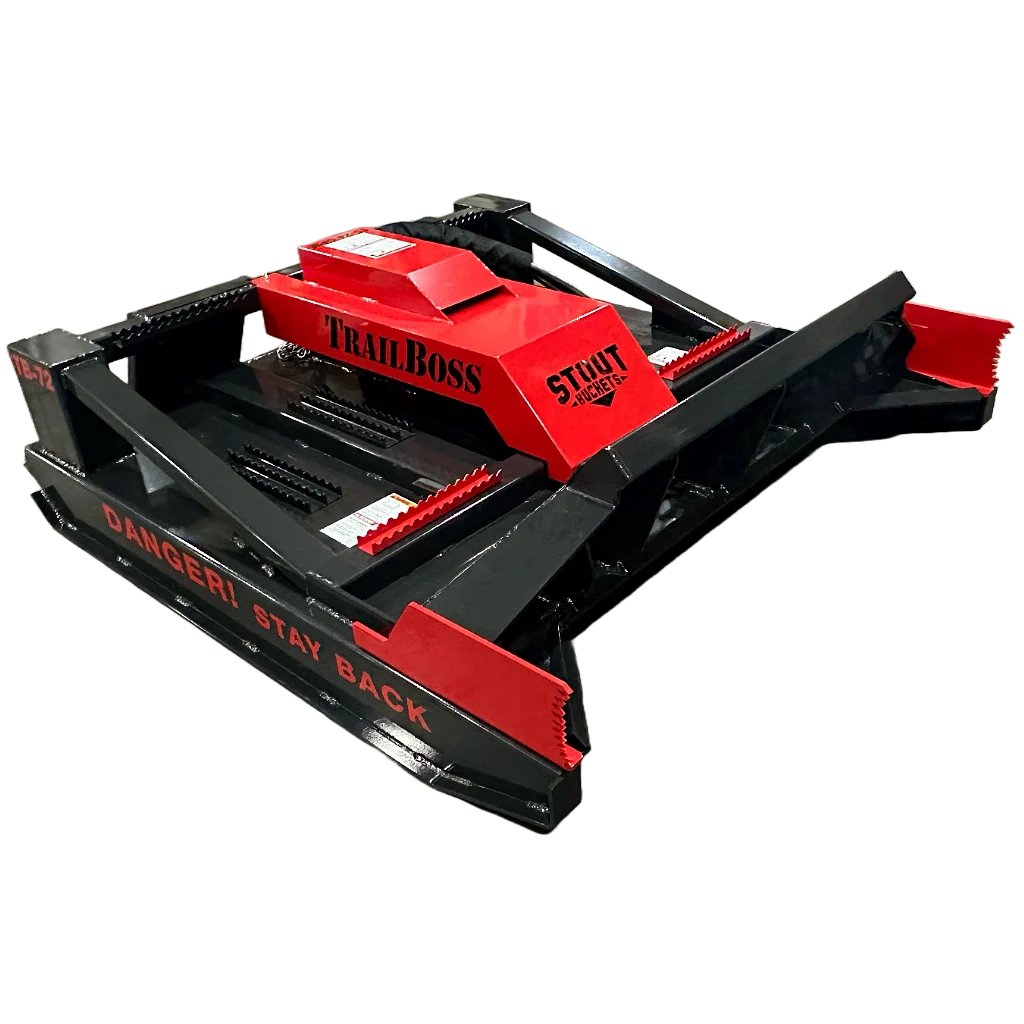 Stout TrailBoss 72" Brush Cutter with Skid Steer Quick Attach - Image 3