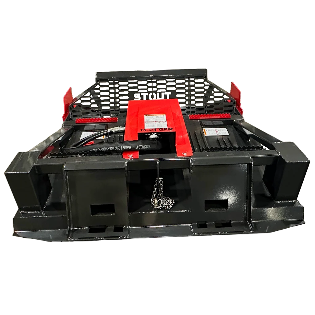 Stout TrailBoss 72" Brush Cutter with Skid Steer Quick Attach - Image 6