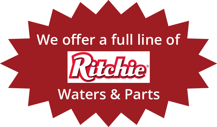 We offer a full line of Ritchie Waters & Parts